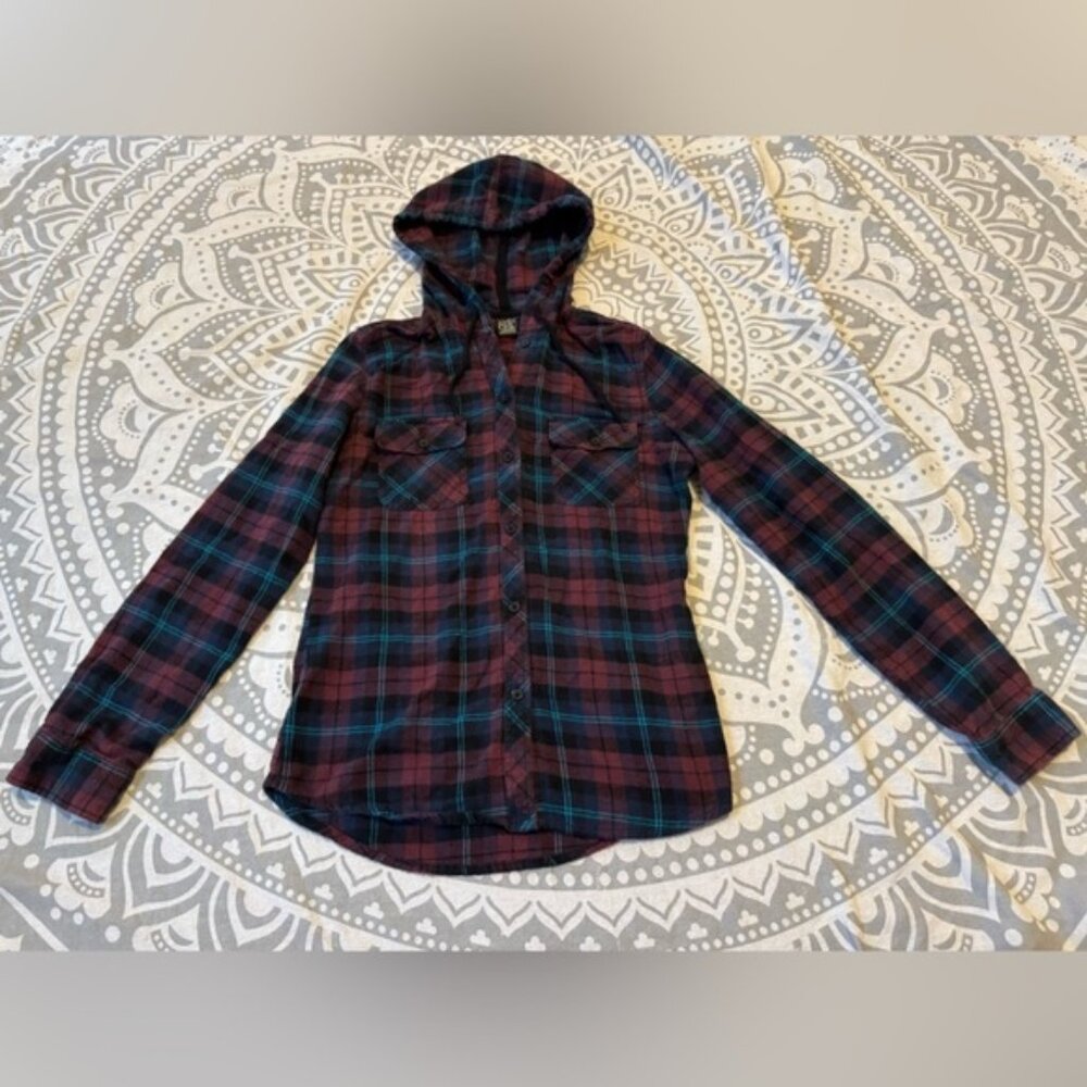 Empyre hooded flannel